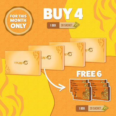 TigroC 虎乳芝 (Buy 4 FREE 6) Tiger Milk Mushroom 老虎奶